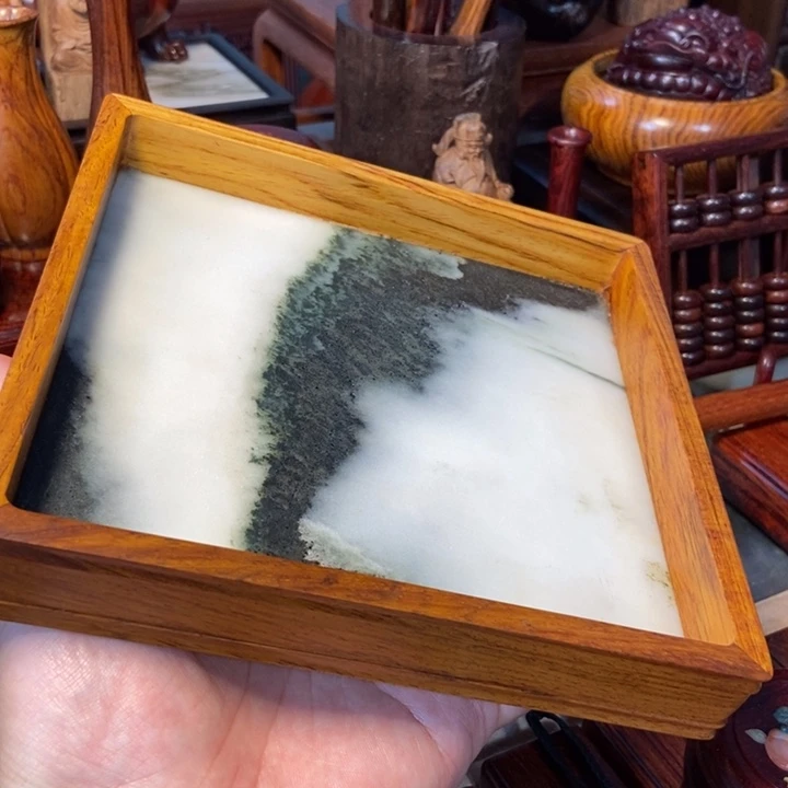 黄花梨/降香黄檀文盘底座