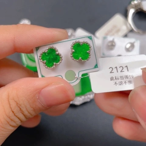 【闪购商品】颈饰银S925镶嵌翡翠翡翠