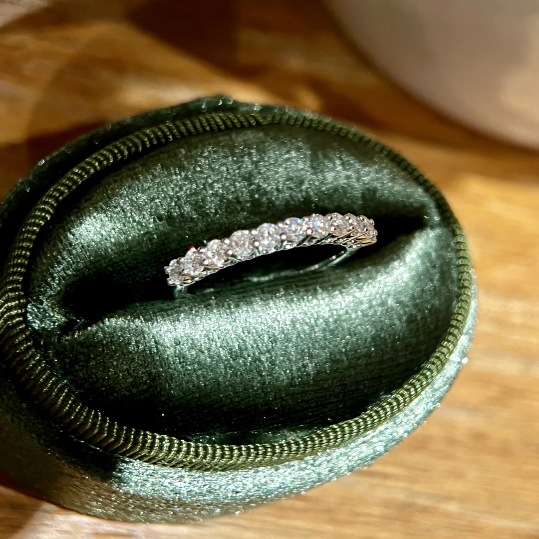 实验室培育钻石培育钻石排戒5分单颗