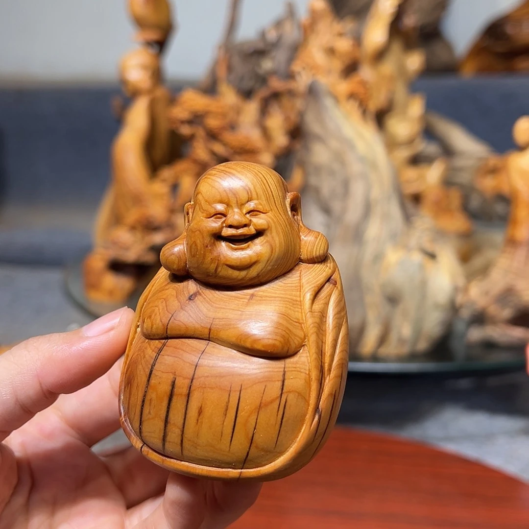 柏木（崖柏）崖柏木手把件摆件
