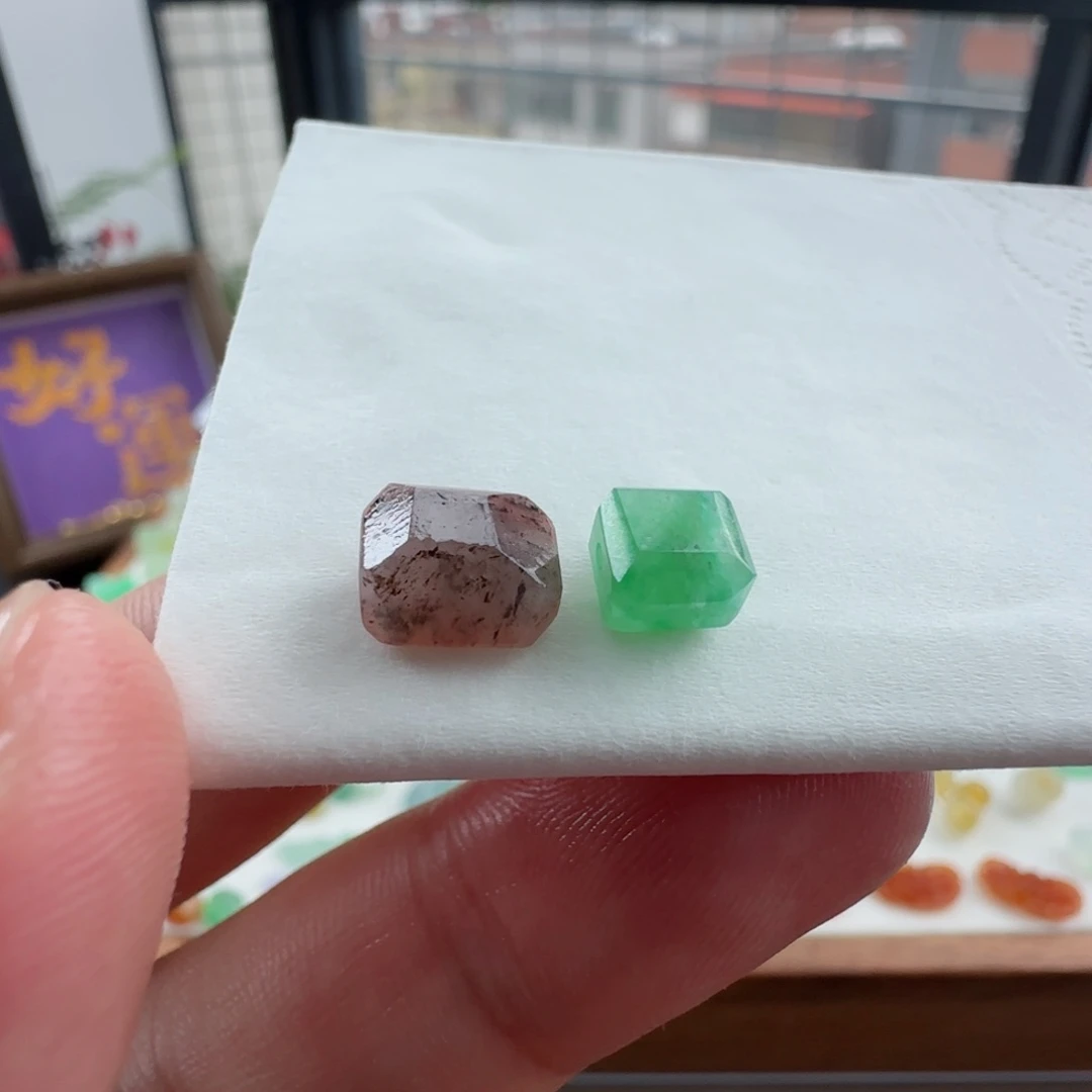 未镶嵌定制翡翠雲*定制翡翠毛货不退不换