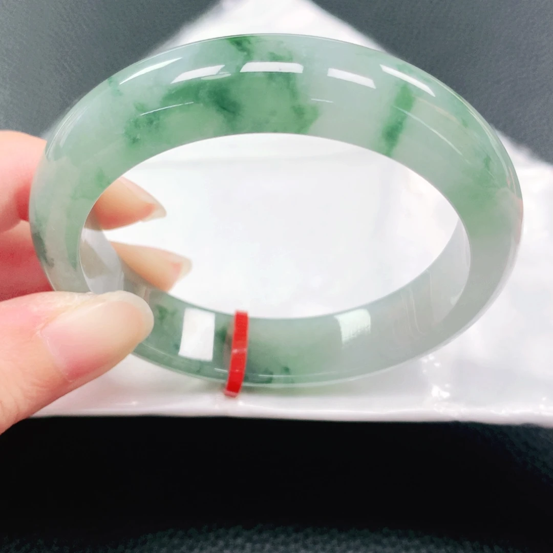 未镶嵌手镯翡翠56圈