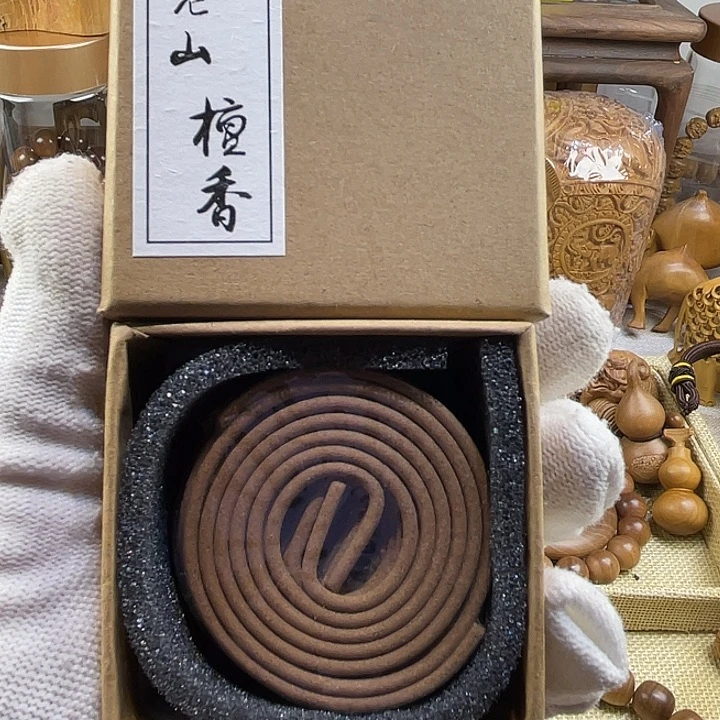 手串/手链檀香木老山檀香盘香20小片一片约2小时