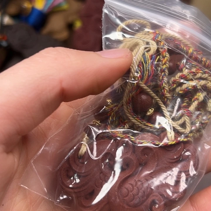 珠串花蕊凤凰项链