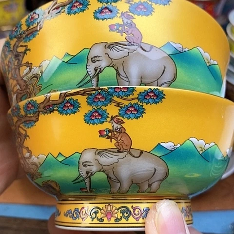 景德镇陶瓷藏式茶碗