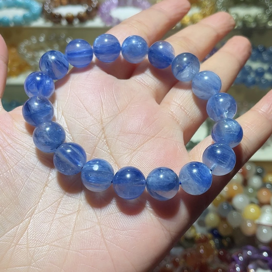 水晶手链未镶嵌蓝晶石