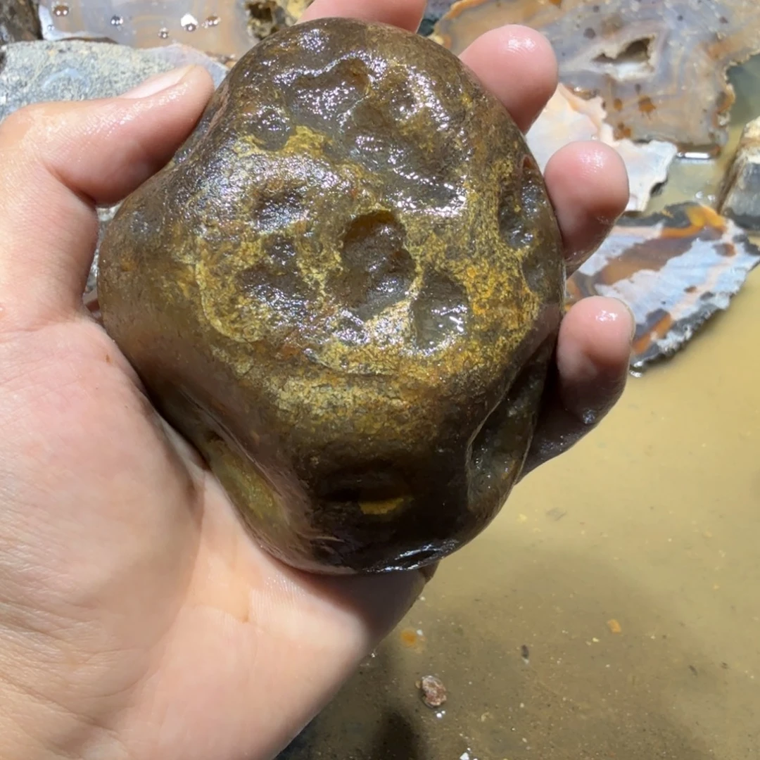 未镶嵌玛瑙/玉髓珠宝半成品