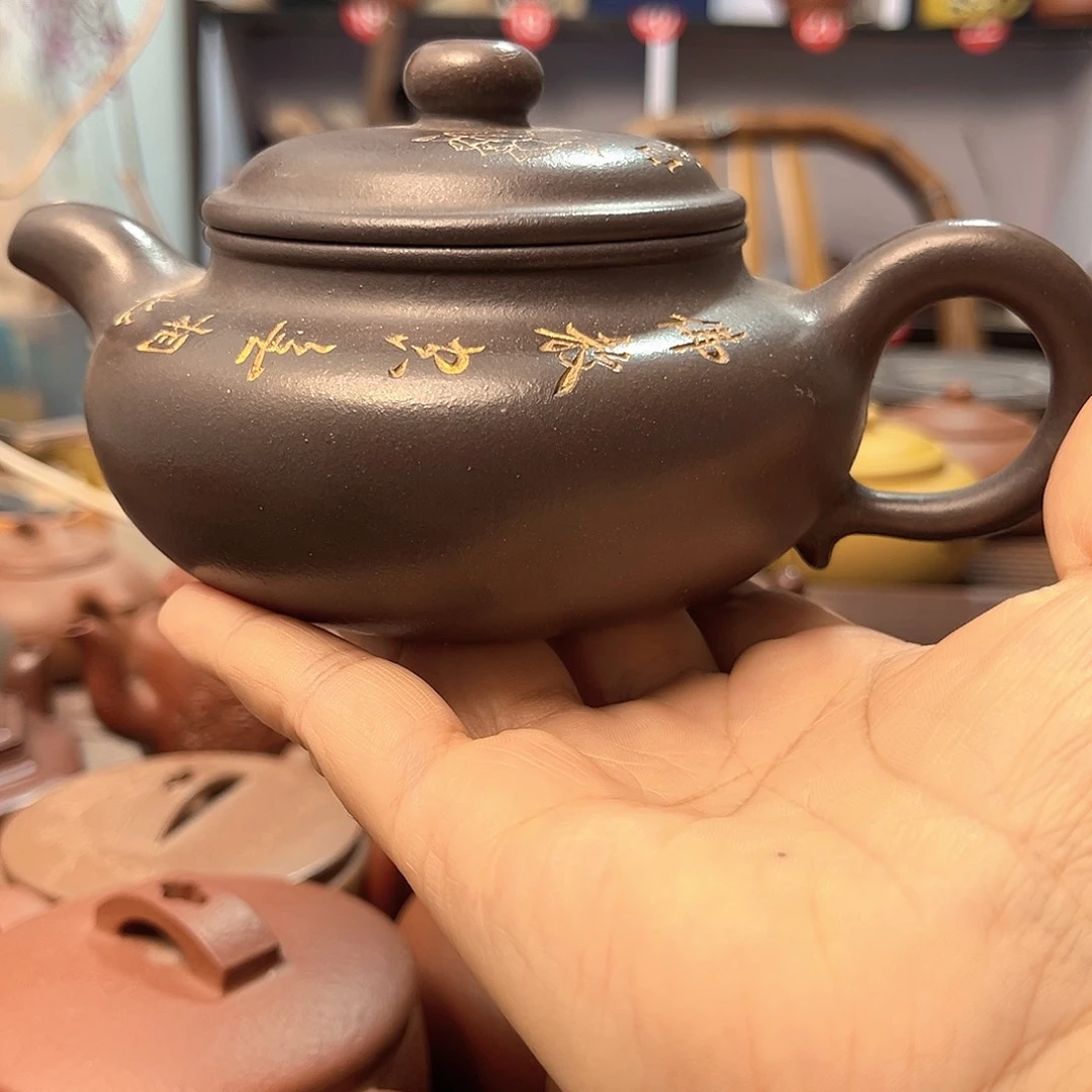 茶壶紫砂全手工制作