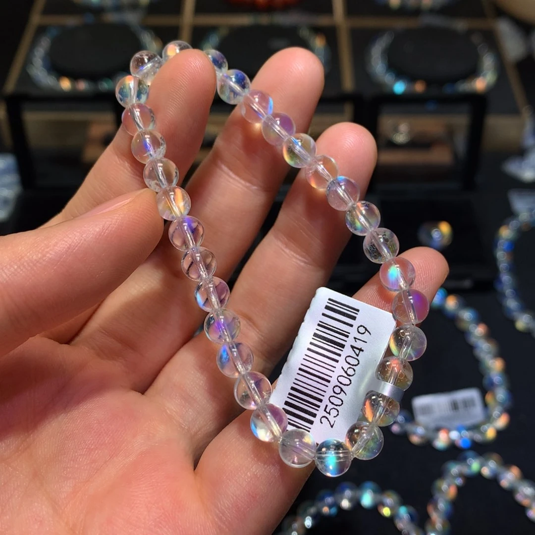 未镶嵌手串月光石6.1左右