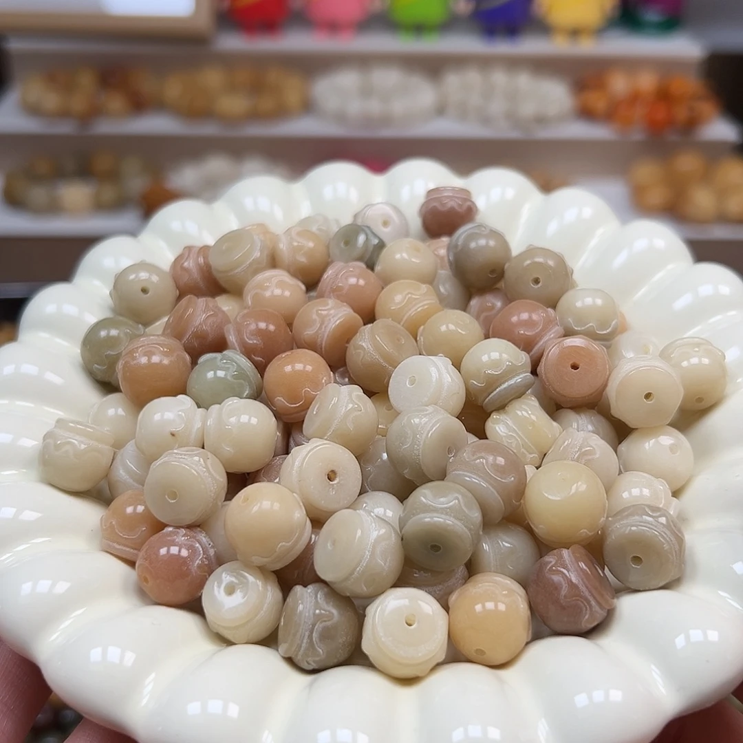 手串菩提根/象牙果微瑕卡12多宝蜜罐50课
