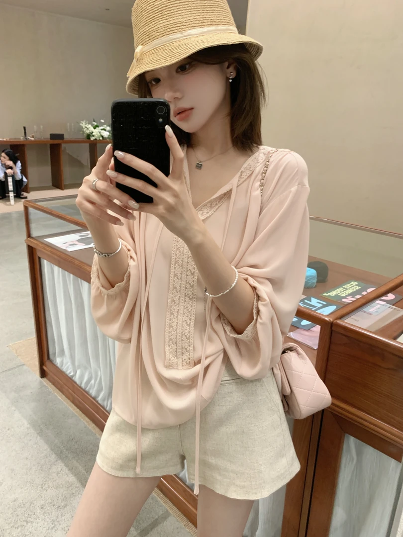 【芝士Cheese】色调美学 小众薄款韩版宽松夏季百搭设计感ins风衬衫