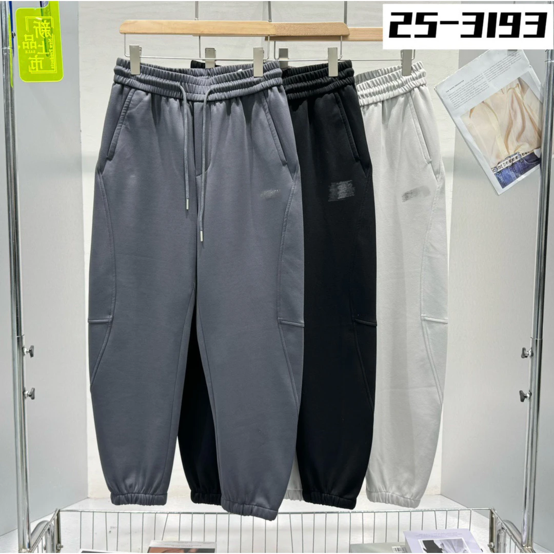 25-3193男士休闲收口运动裤
