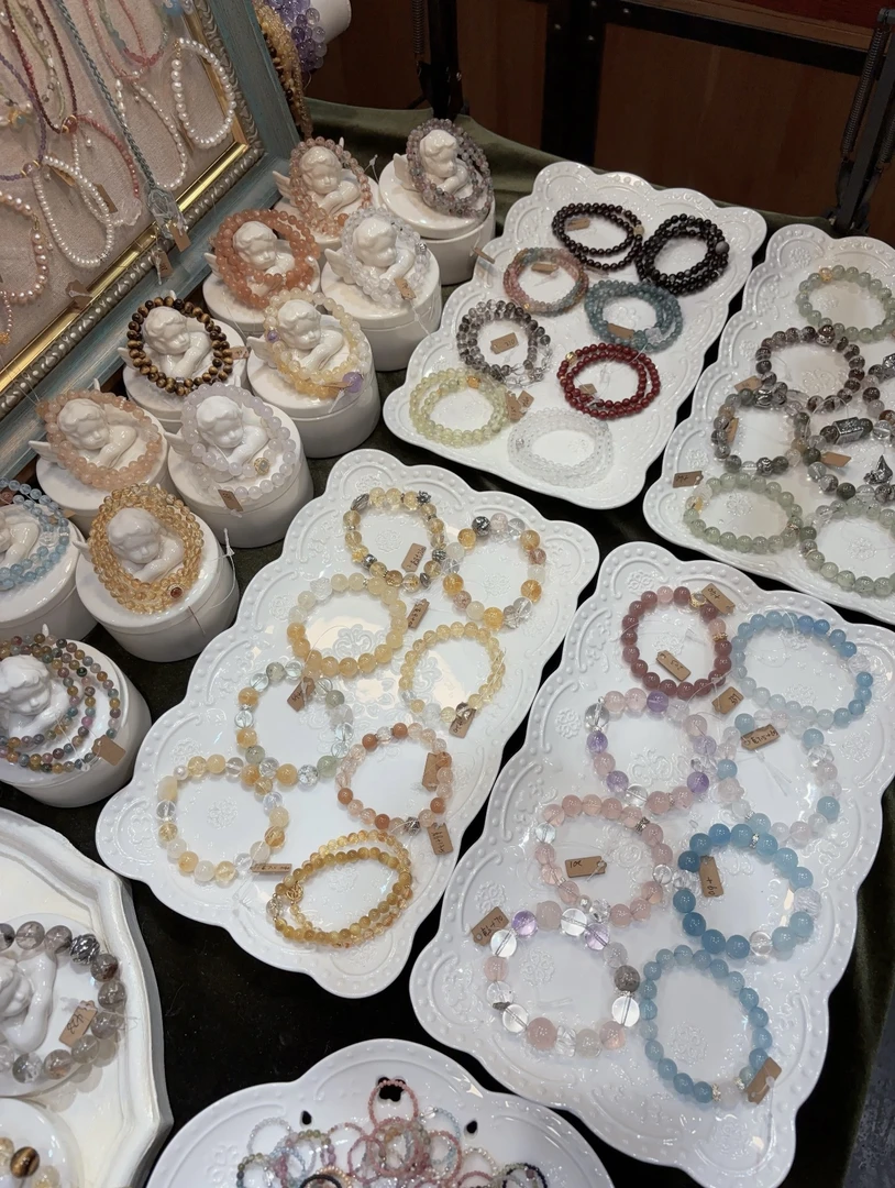 直播间专属水晶手链  小宝们扣号再付款~~~