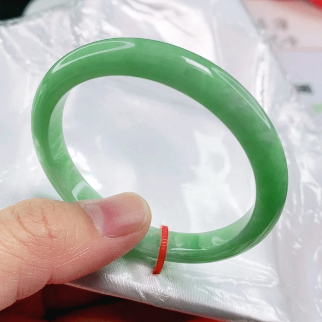 未镶嵌手镯翡翠50.5圈口