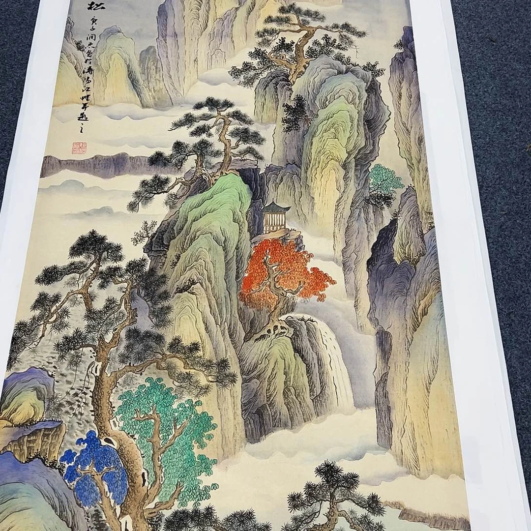 国画国画作品纯手绘欣赏