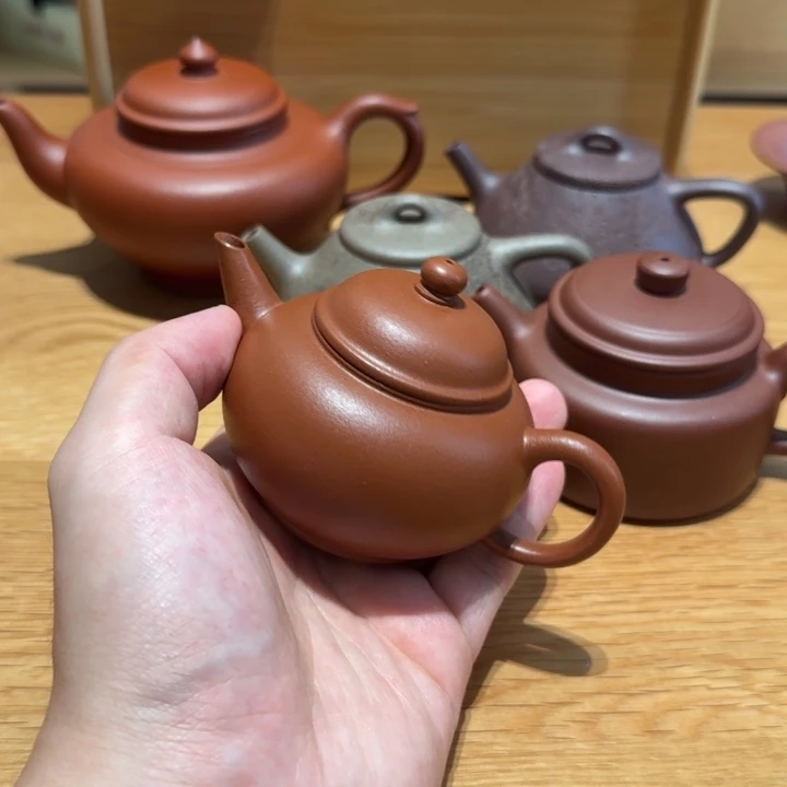 落***y茶壶紫砂朱泥水平