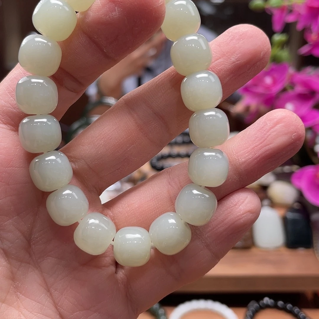 和田玉手串未镶嵌11.12老型