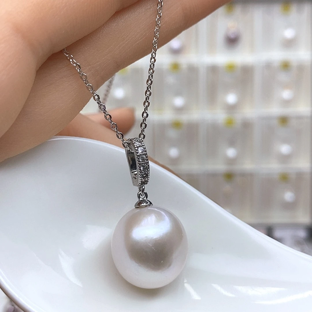 淡水珍珠合金颈饰