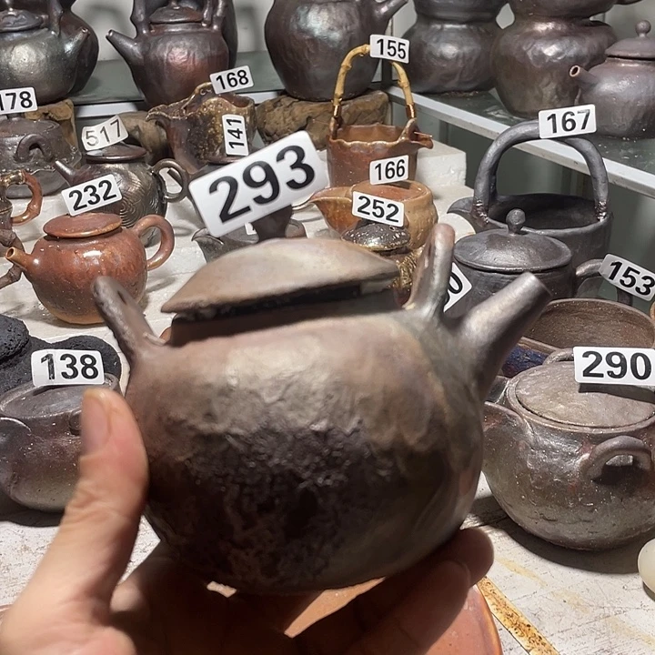 纯手工柴烧茶具精品293