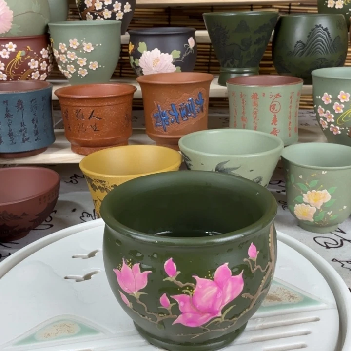 茶杯紫砂宜兴紫砂