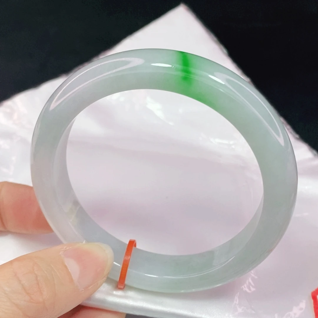 未镶嵌手镯翡翠57.6正圈