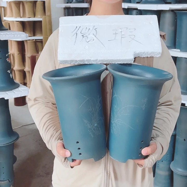 紫砂花盆宜兴紫砂精品花盆
