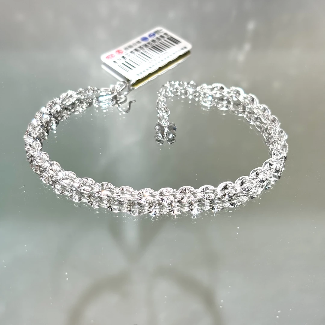 柴尔德珠宝铂金Pt950凤尾手链