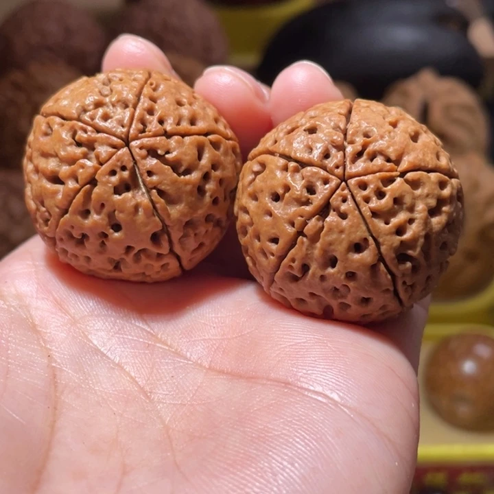 桃核把件五瓣金刚菩提