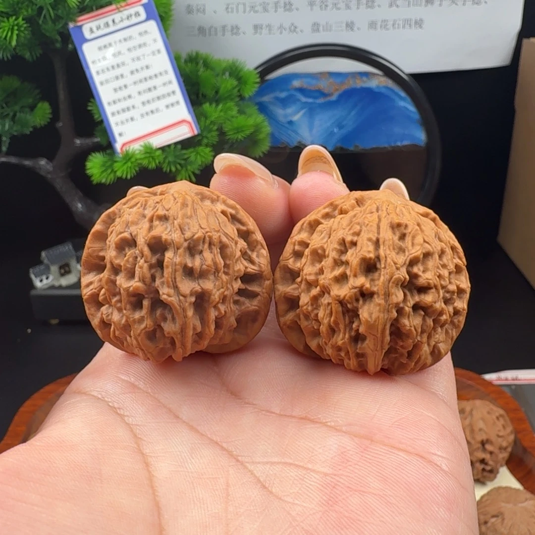 吊坠文玩核桃好全品野生小众37