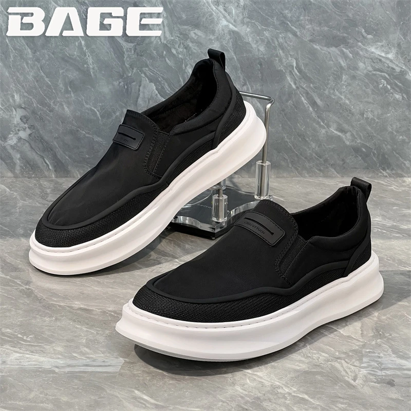 八哥老北京布鞋男冬季透气薄款百搭一脚蹬软底男士休闲运动帆布鞋