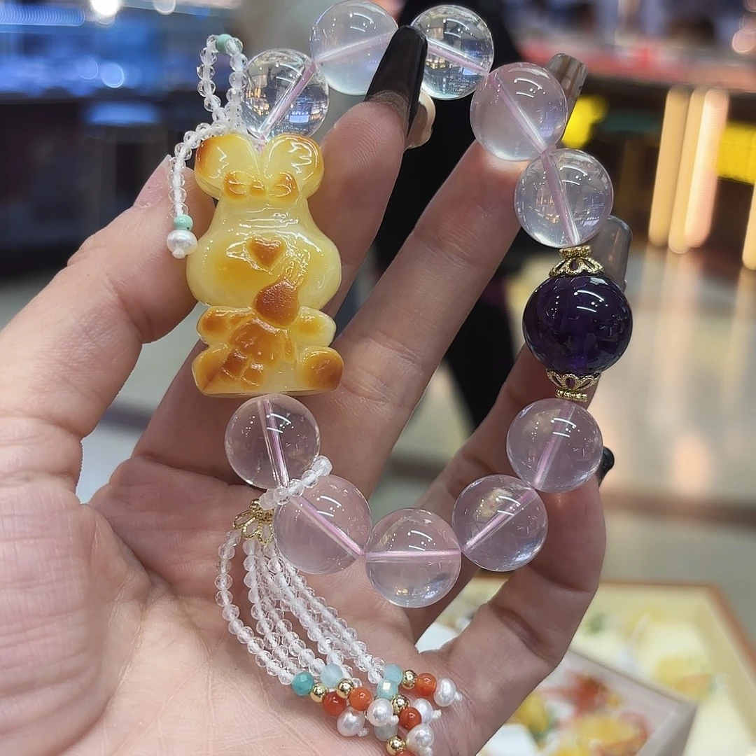 琥珀手镯未镶嵌琥珀