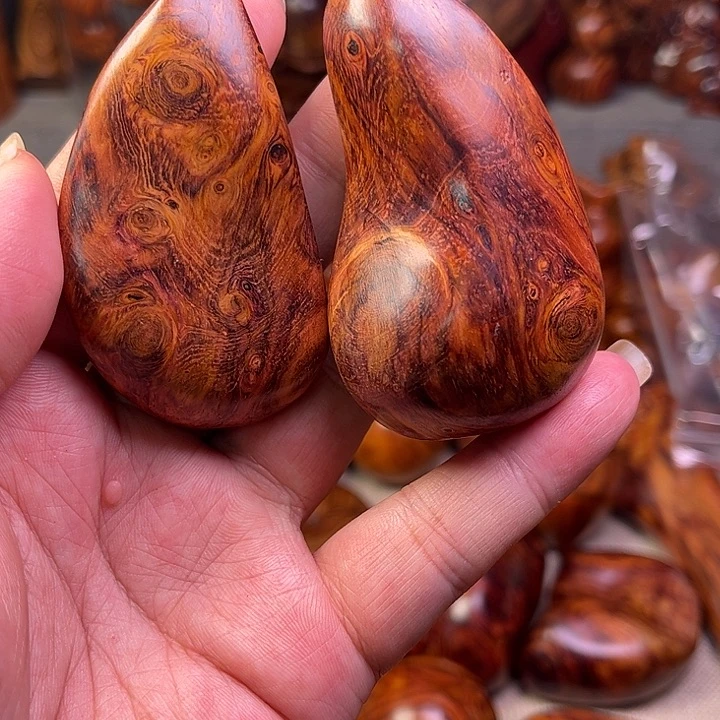 黄花梨/降香黄檀淡*海南黄花梨油梨工艺品