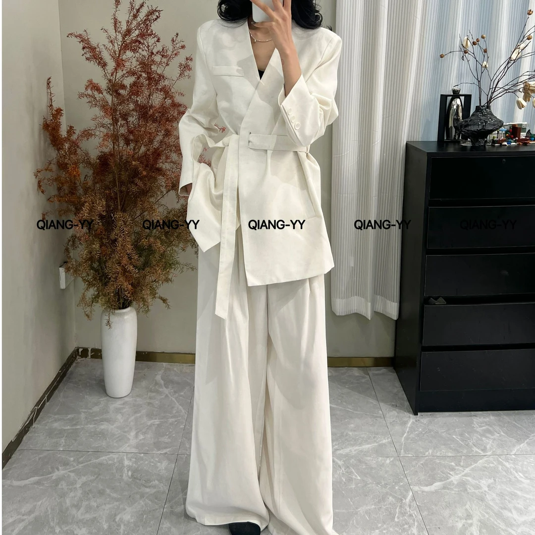 【两件套】休闲时尚套装女纯色设计师款宽松韩版春游出行衣服216