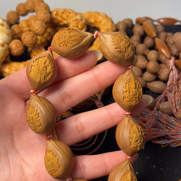 手串橄榄核包衣八大护法