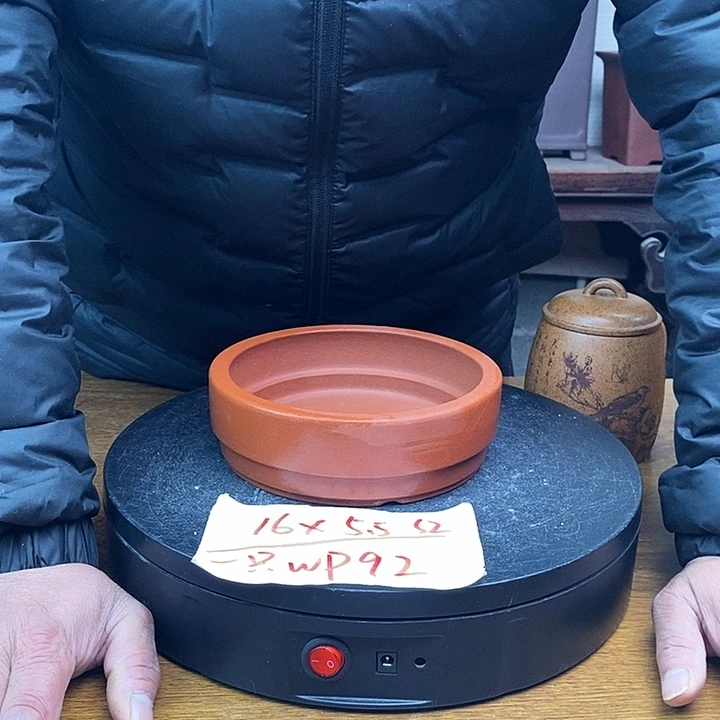 紫砂花盆货号一只WP92