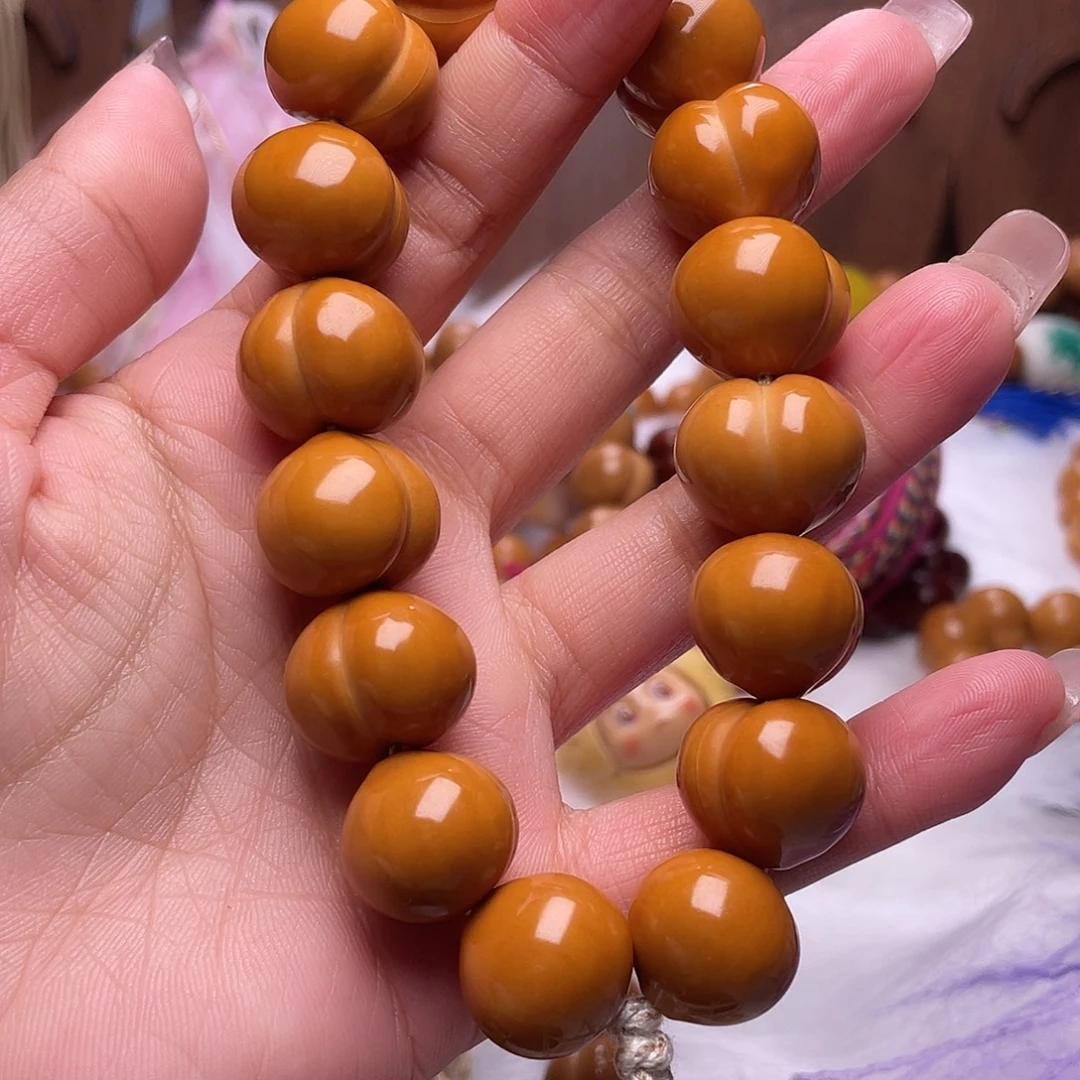 小***妞猴头核桃手串17屁桃