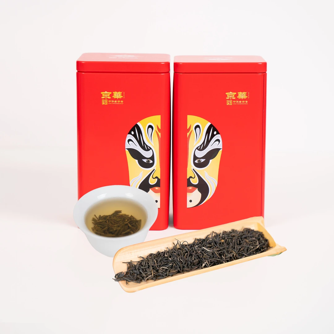 jinghua/京崋京华茶叶茉莉珍茗 经典浓香型 特级茗茶 罐装250g