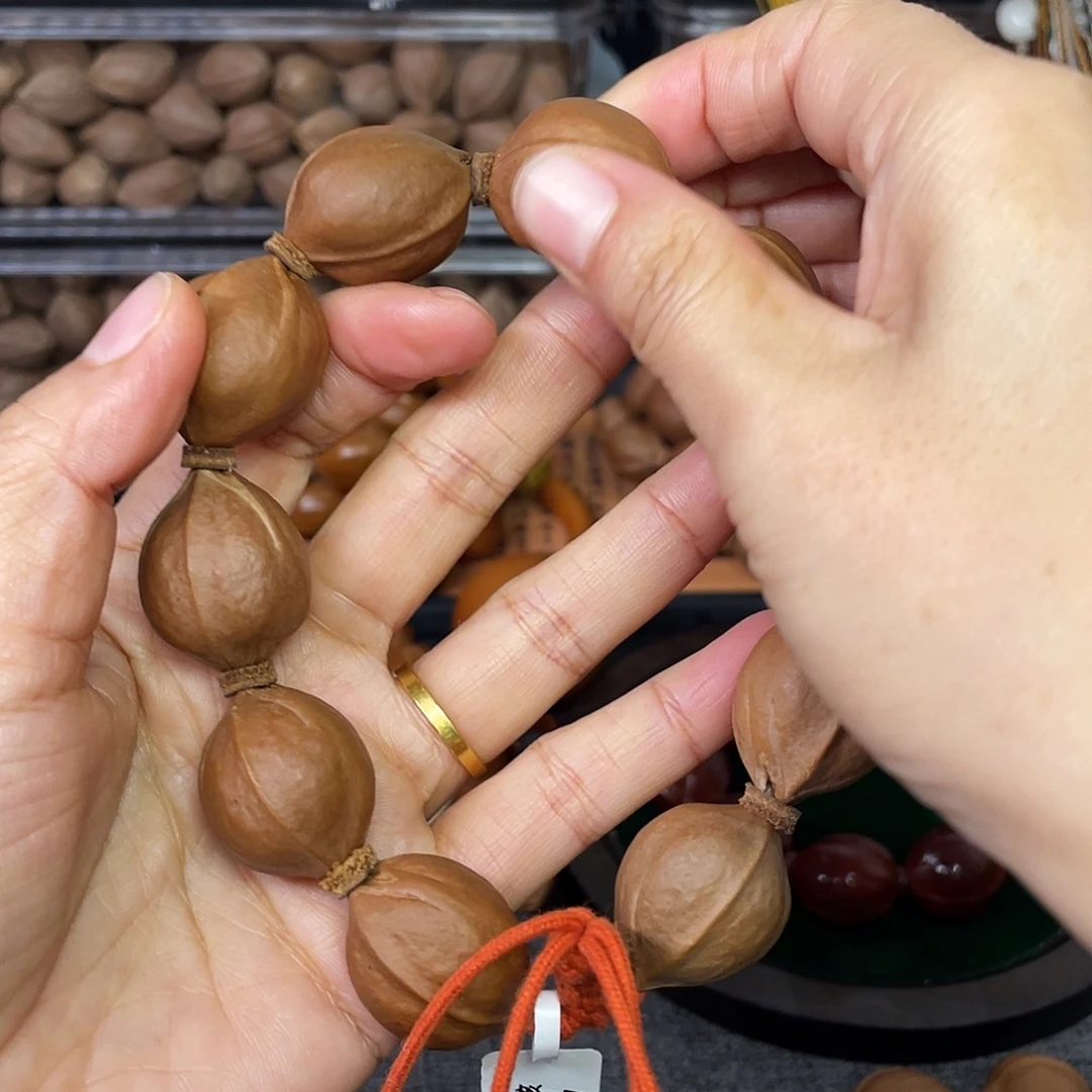 K***.橄榄核手串/手链梅林铁核2127手串