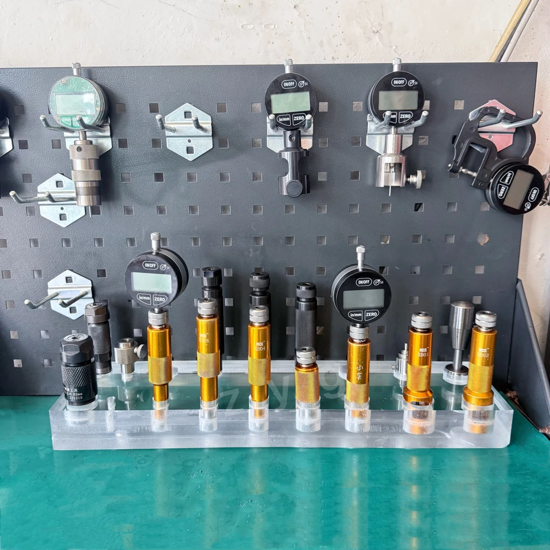 新款高档水晶喷油器测量表座支架