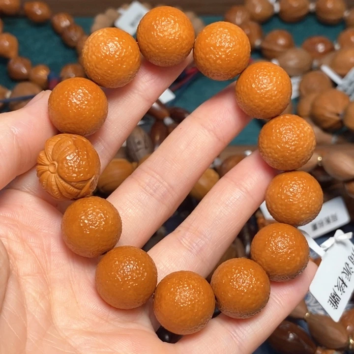 橄榄核手串/手链橘子手串