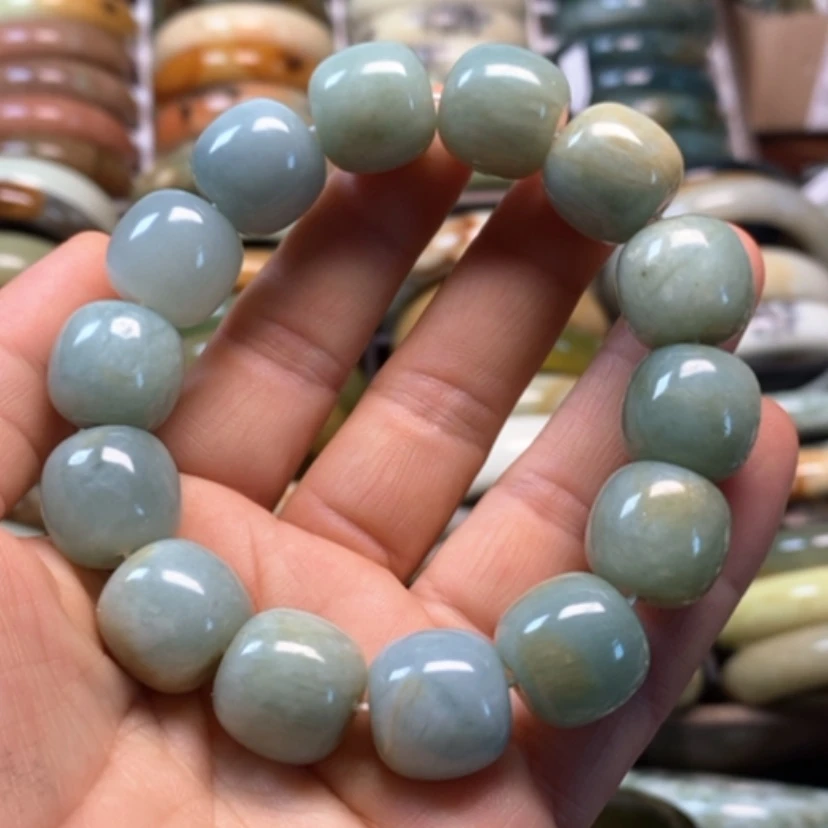 【闪购商品】蛇纹石玉未镶嵌手镯