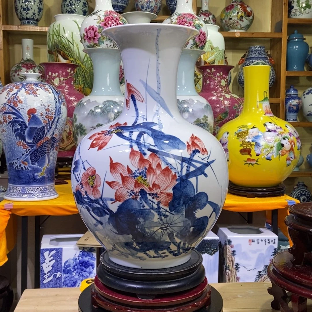 景德镇陶瓷花瓶摆件