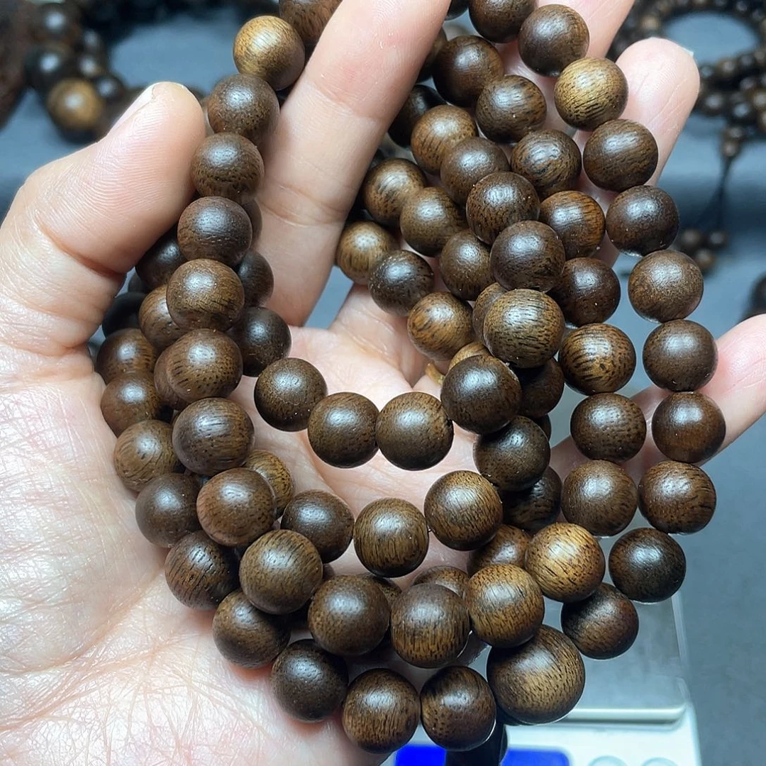 沉香手串芽庄黄棋1.0