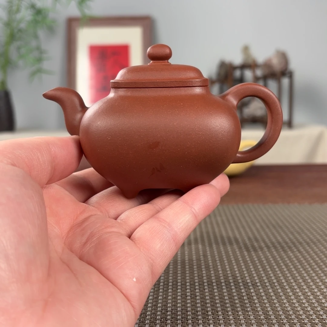 紫砂茶壶黄龙山原矿紫砂壶