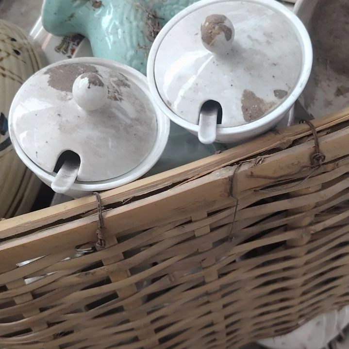 瓷片陶瓷盘子碗陶陶
