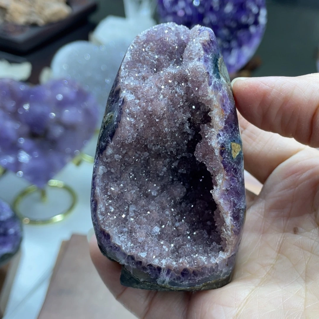 大型摆件（非配饰）紫晶未镶嵌