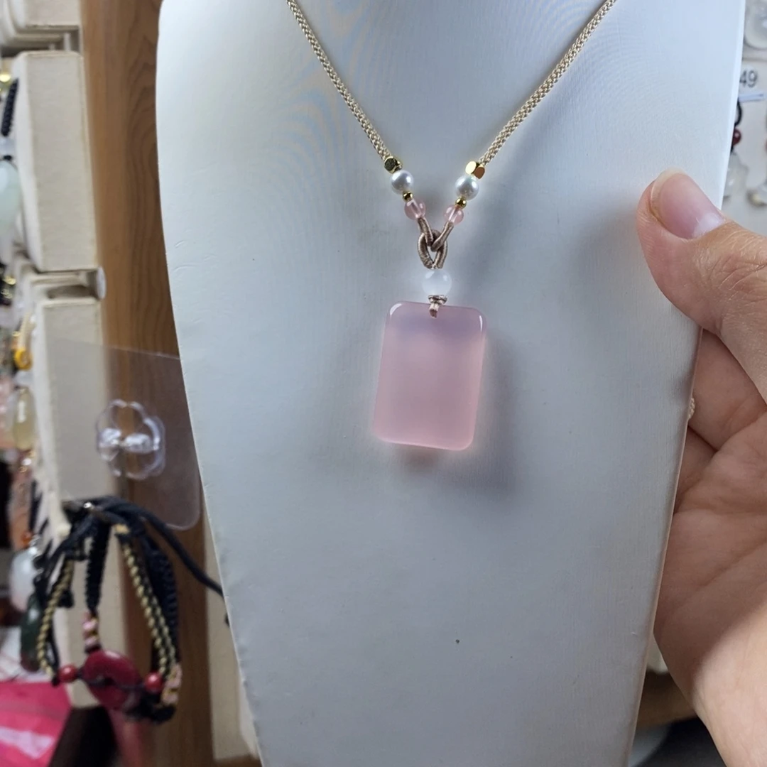 玛瑙/玉髓合金颈饰