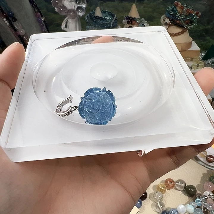 小***包非金属海蓝  吊坠