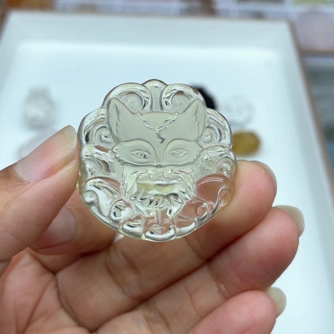 水晶吊坠(不含链)未镶嵌