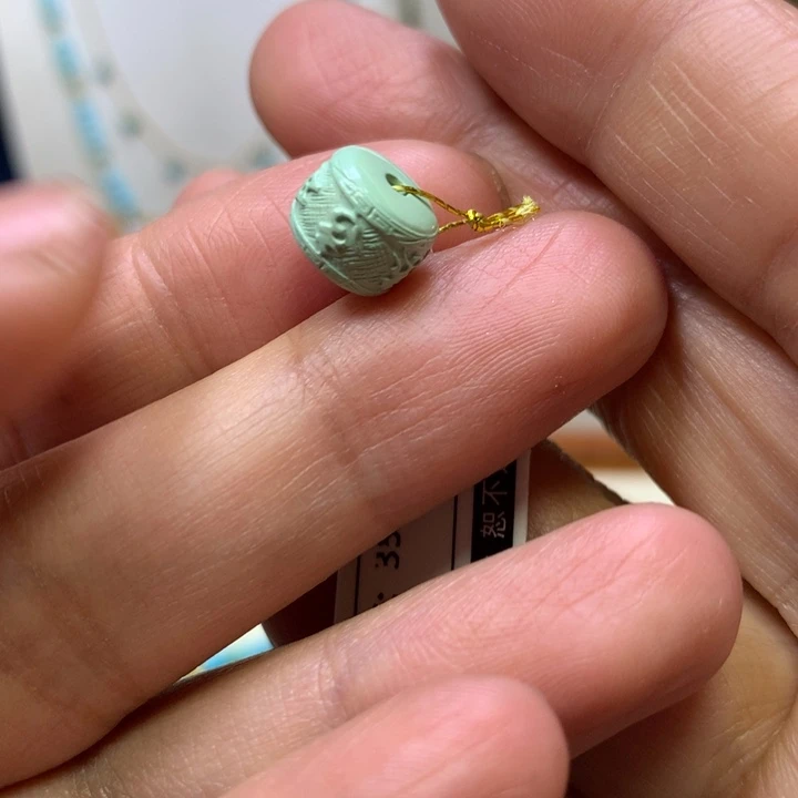 绿松石未镶嵌墩子